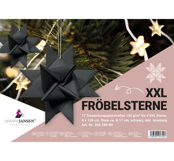 XXL Fröbelsterne