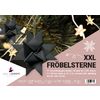 XXL Fröbelsterne Schwarz