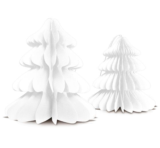 Honeycomb Christmas tree set