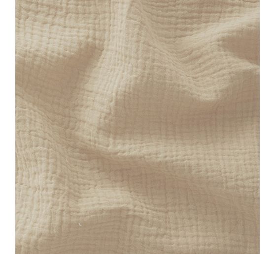 Tissu mousseline en coton au mètre « Uni »
