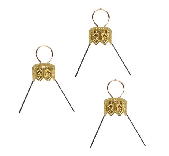Hanging hooks for baubles with cap