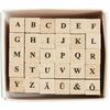 Mini Stempelset Buchstaben