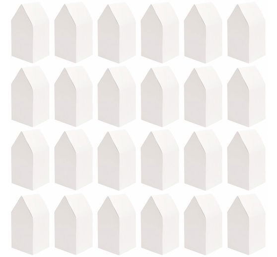 Adventskalender Papphäuser