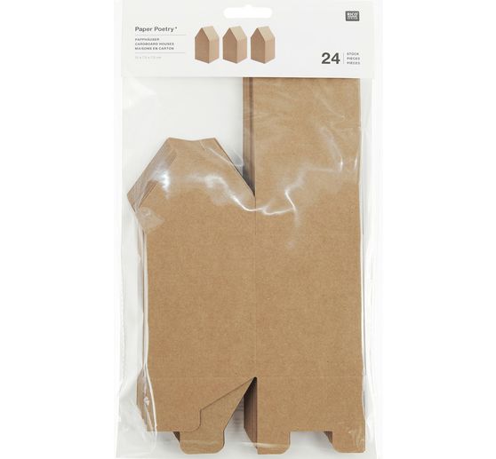 Adventskalender Papphäuser