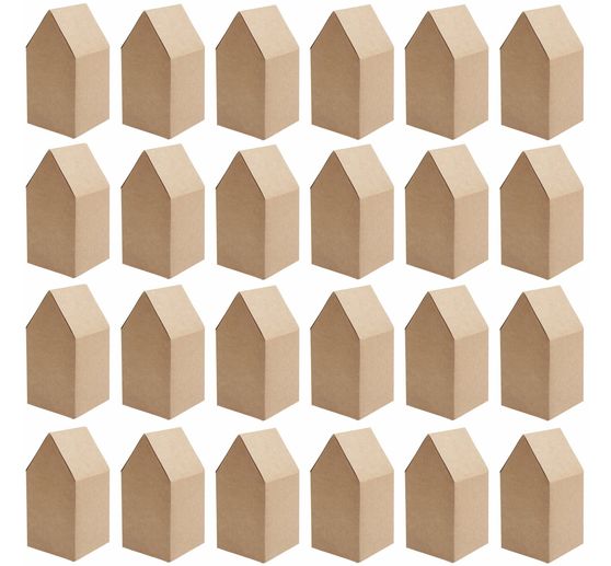 Adventskalender Papphäuser