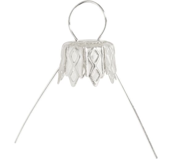 Hanging hooks for baubles with cap