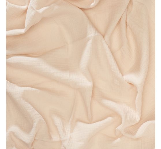 Tissu mousseline en coton au mètre « Uni »