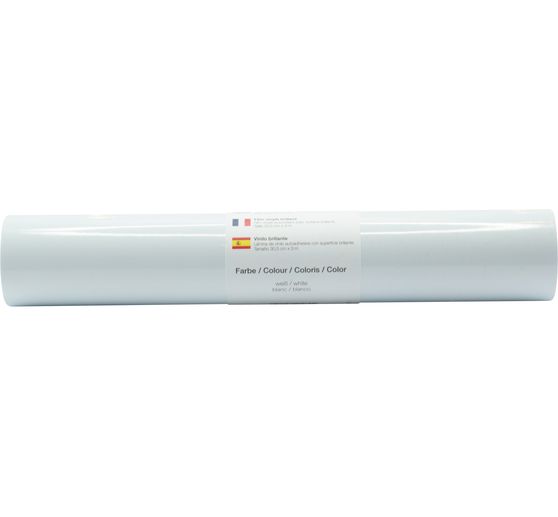 Self-adhesive vinyl film glossy