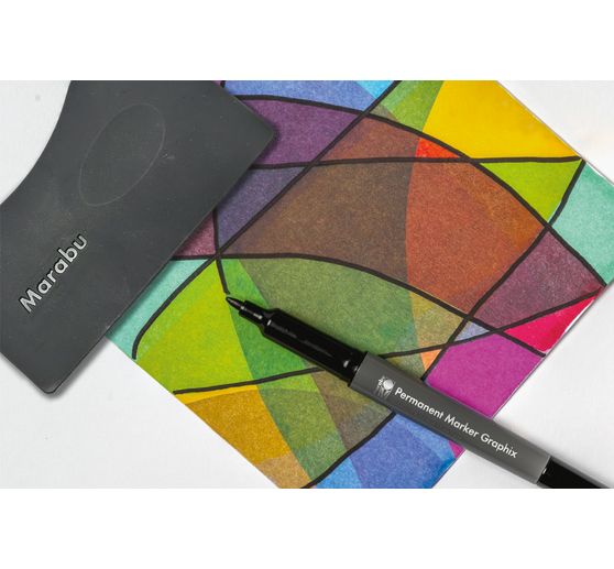 Acryl Color Squeegee Art Set Marabu