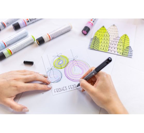 Acryl Color Squeegee Art Set Marabu