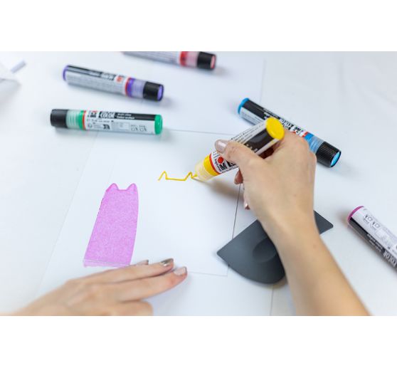 Acryl Color Squeegee Art Set Marabu