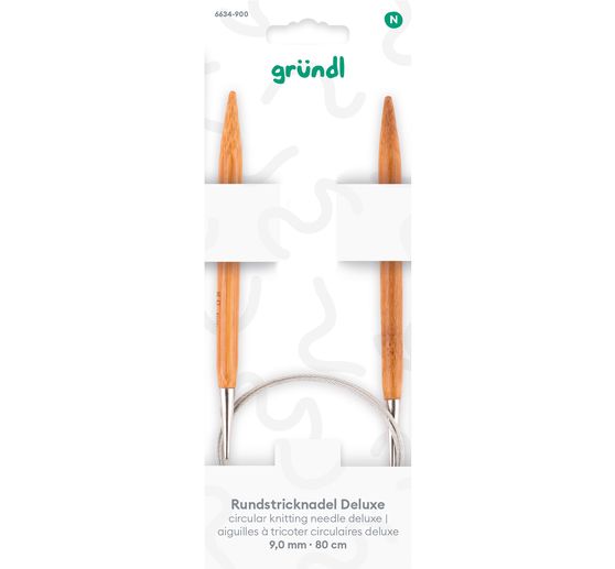 Aiguilles circulaires Deluxe Gr&uuml;ndl