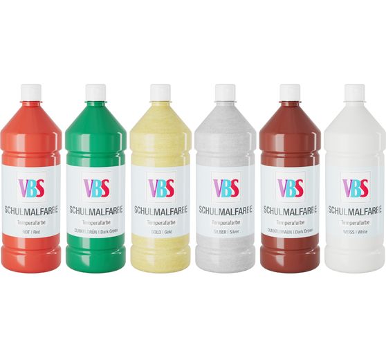 Gouaches VBS, set de 6