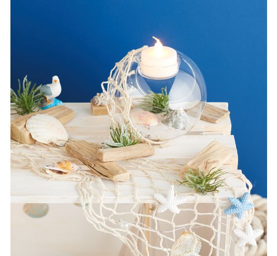 VBS Fishing net ribbon, Natural, 13 x 100 cm