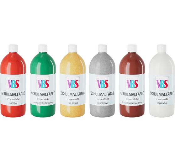 Gouaches VBS, set de 6