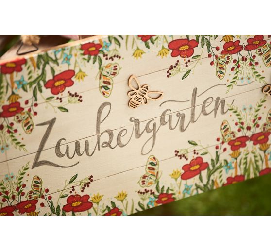Plaque en bois / Panneau décoratif VBS