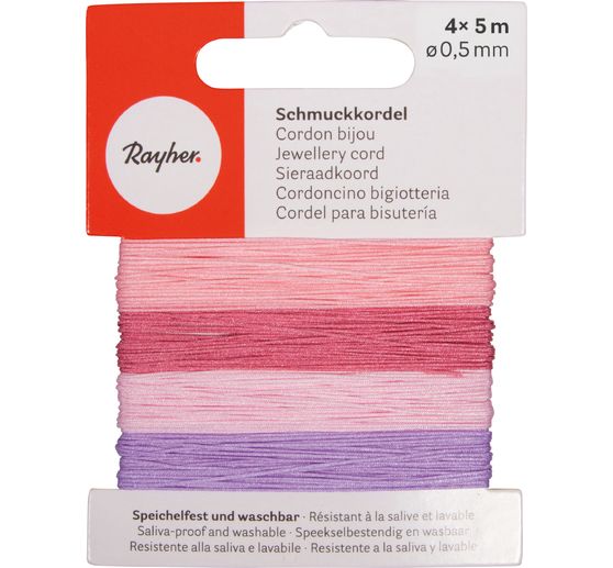 Jewellery cord, 0.5 mm