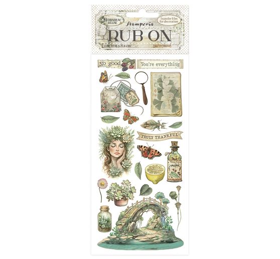 Rub On Transferfolie "Herbarium Silvae"