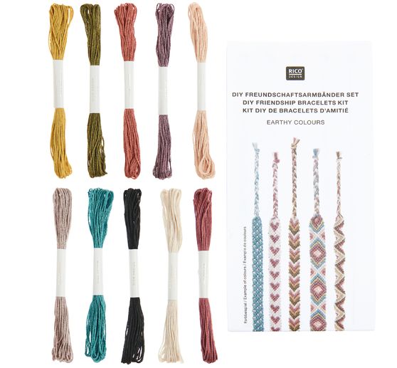 Kit cr&eacute;atif bracelets de l'amiti&eacute;