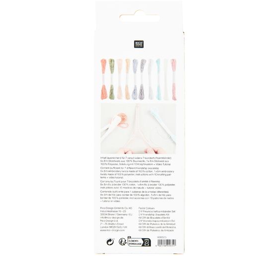 Kit cr&eacute;atif bracelets de l'amiti&eacute;