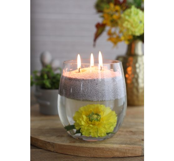 Sable &agrave; bougies avec m&egrave;ches