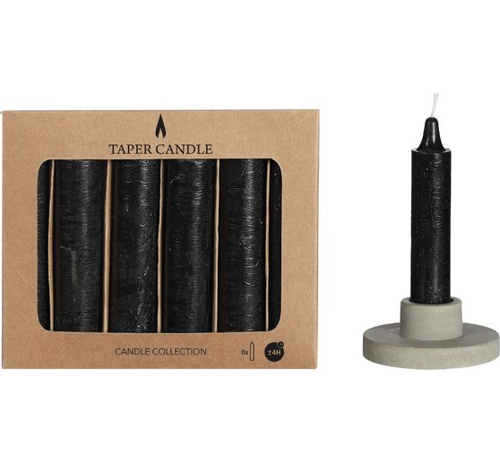 Spitzkerzen, 6er-Set