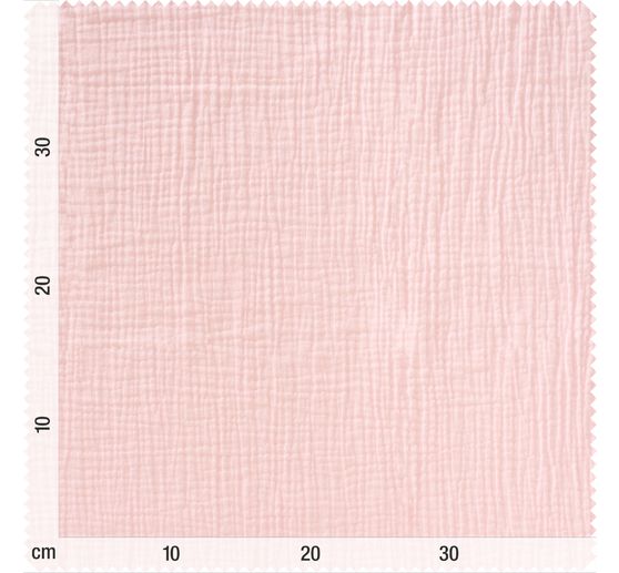 Tissu mousseline en coton au m&egrave;tre &laquo; Uni &raquo;