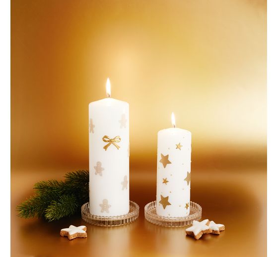 Pillar candle flat head 150/60mm