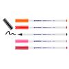 edding 4600 "Textil Pen", 5 Stück Warm
