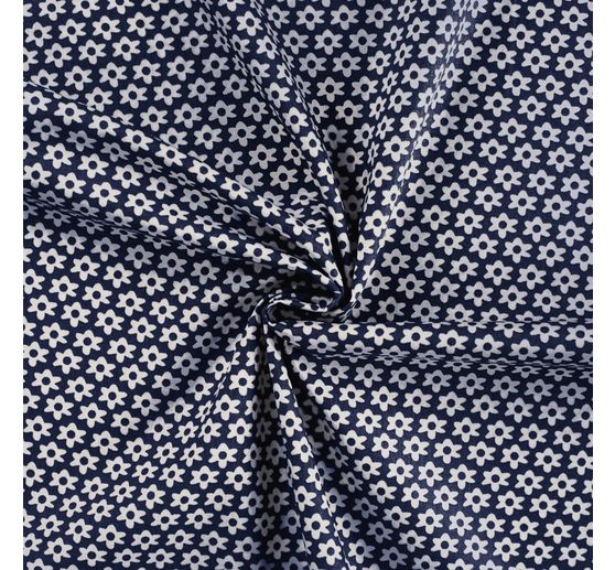 Tissu popeline de coton au m&egrave;tre &laquo; Daisy &raquo;