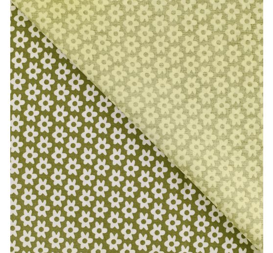 Tissu popeline de coton au m&egrave;tre &laquo; Daisy &raquo;