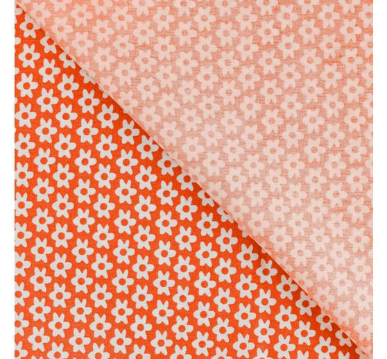 Tissu popeline de coton au m&egrave;tre &laquo; Daisy &raquo;