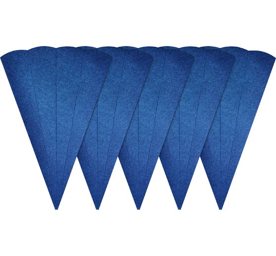 School cone blank "Glitter", 5 pieces