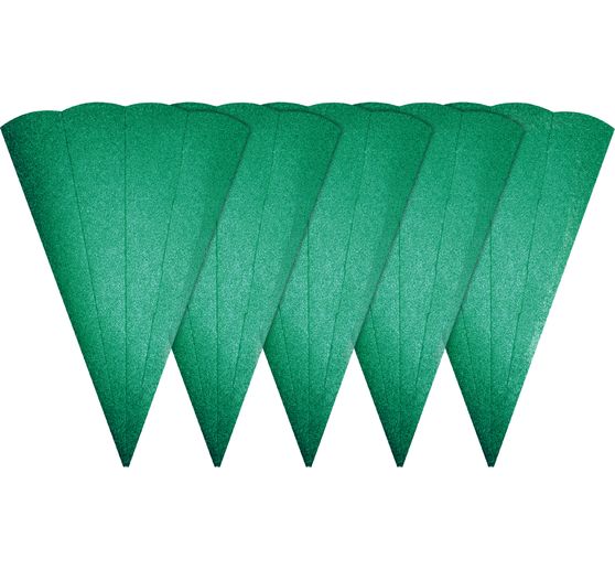 School cone blank "Glitter", 5 pieces