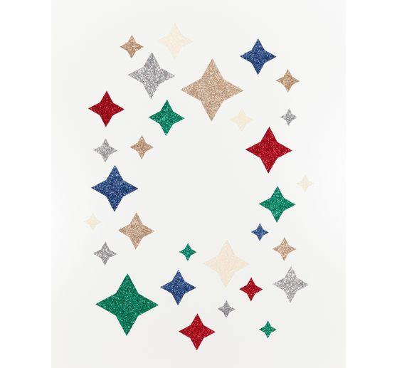 Carton &agrave; paillettes Rainbow