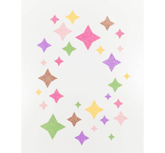 Carton &agrave; paillettes Rainbow
