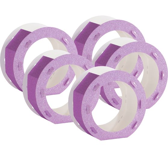 Lantern blank "Glitter", 5 pieces