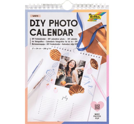 DIY Calendrier photo &laquo; White &raquo;