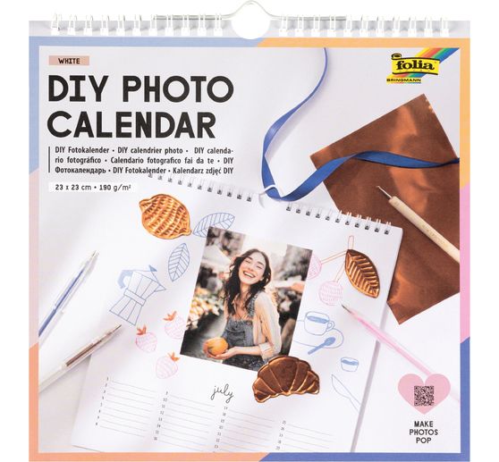 DIY Calendrier photo &laquo; White &raquo;