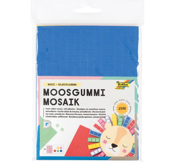 Mosa&iuml;que en caoutchouc mousse, autocollant