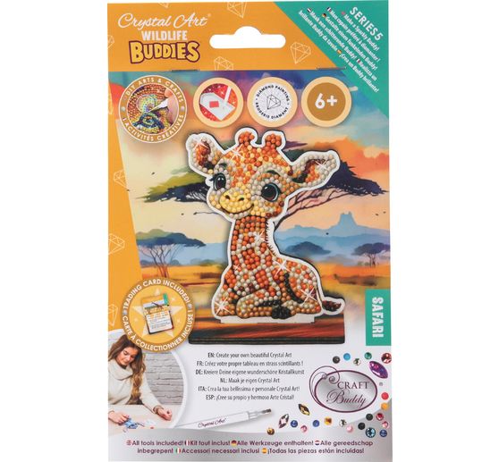 Diamond Painting &laquo; Crystal Art Wildlife Buddies &raquo;