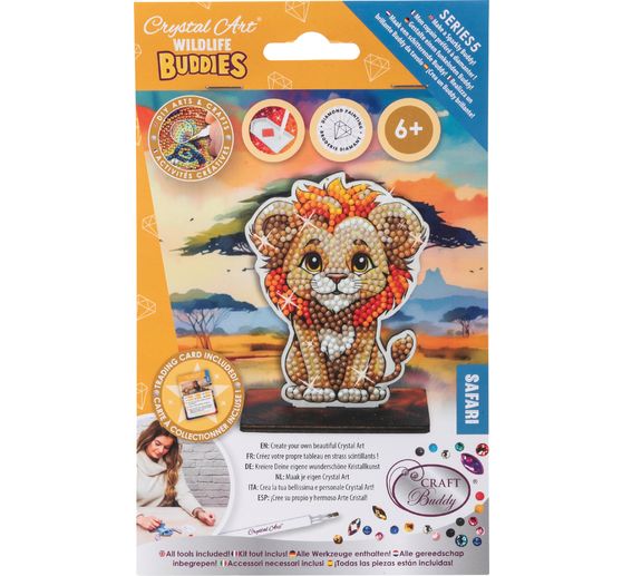 Diamond Painting &laquo; Crystal Art Wildlife Buddies &raquo;