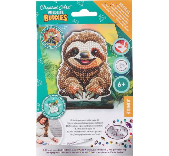 Diamond Painting &laquo; Crystal Art Wildlife Buddies &raquo;