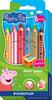 Crayons de couleur pour enfants Noris junior &laquo; Peppa Pig &raquo;, + 1 taille‑crayon