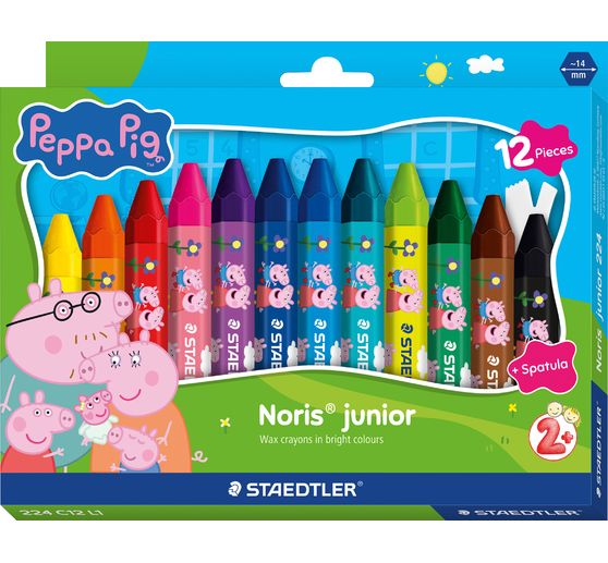 Noris junior Wachsmalkreiden "Peppa Pig"