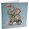 Diamond Painting "Crystal Art Card" Elefant