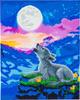 Diamond Painting "Crystal Art Kit", 40 x 50 cm