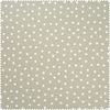 Cotton poplin fabric "Paws" Khaki