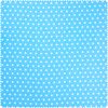 Baumwoll-Stoff Popeline "Sterne" Blau