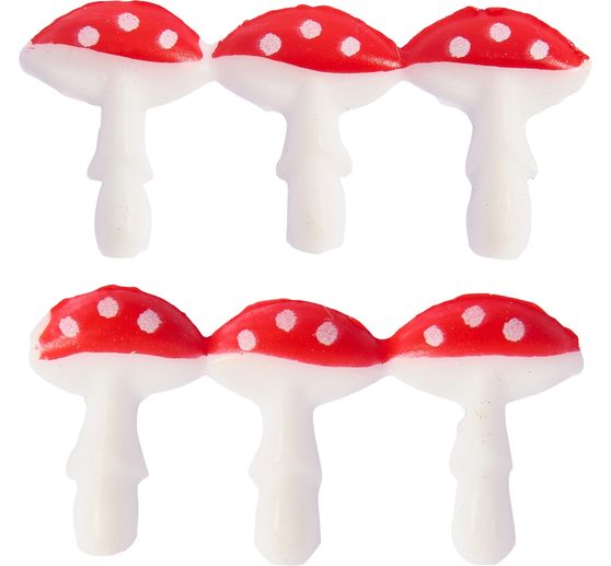 Wachsmotiv "Mini-Pilze"